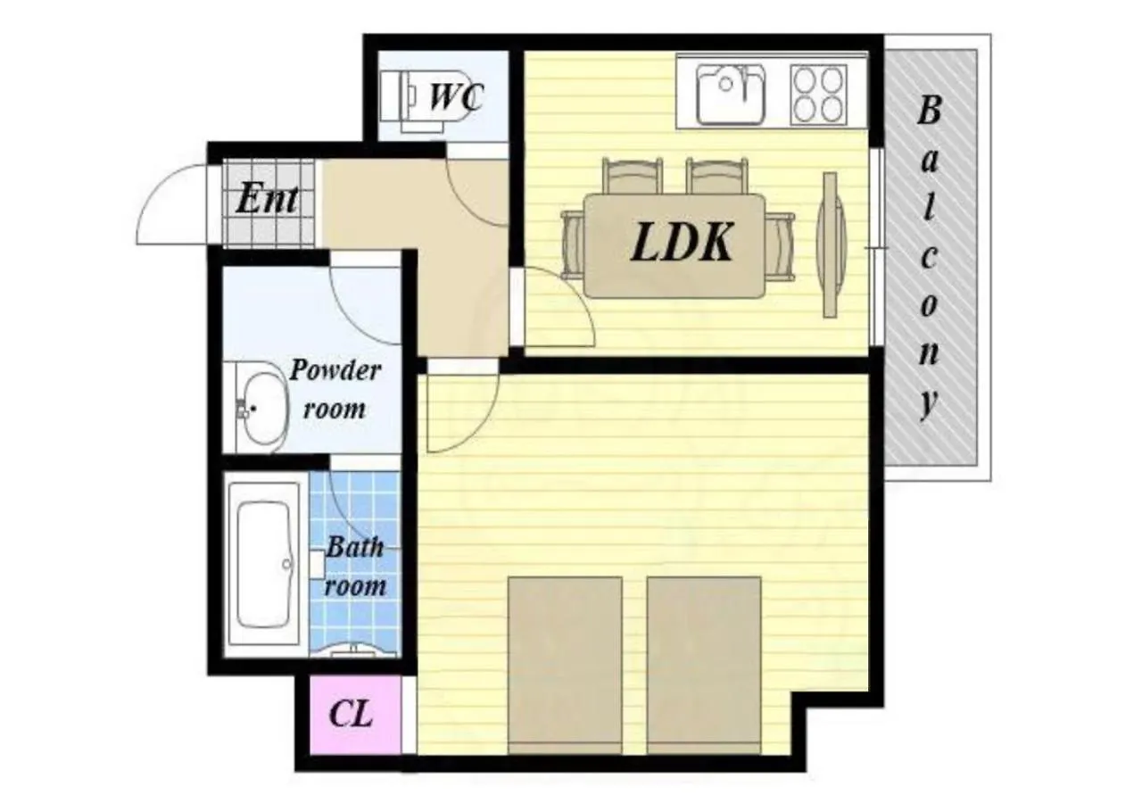 公寓式酒店 Residence Saku 大阪